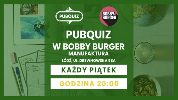Pub Quiz w Bobby Burger